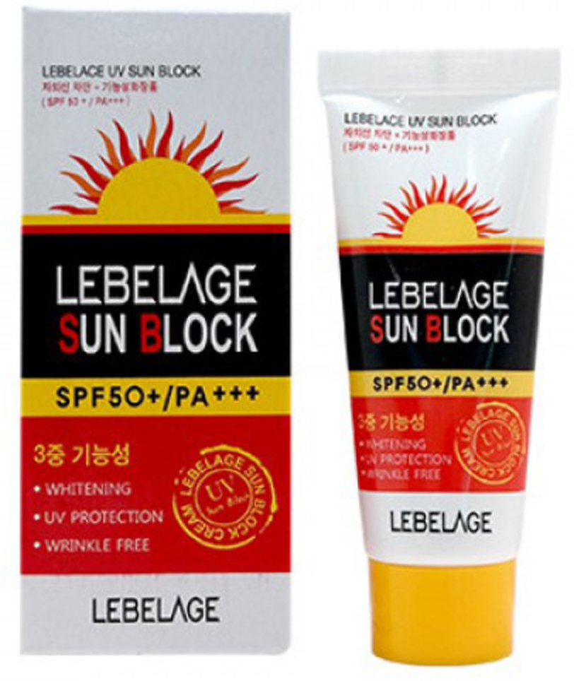 Солнцезащитный крем для лица SPF50+/ PA+++, 30 мл, Lebelage