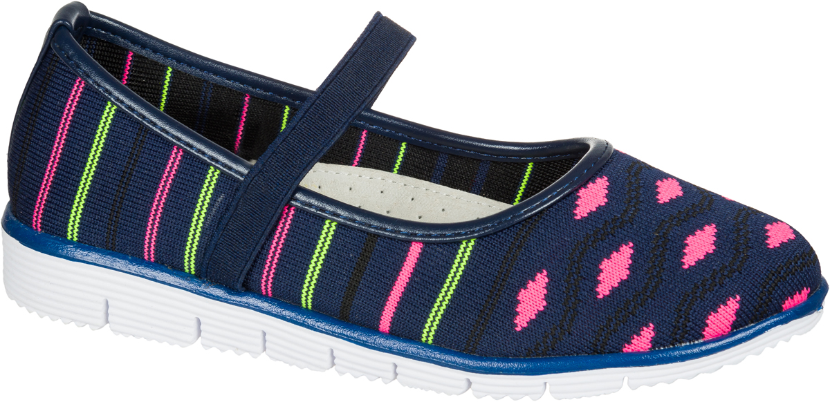Туфли для девочки Mursu, цвет: синий. 203528. Размер 36