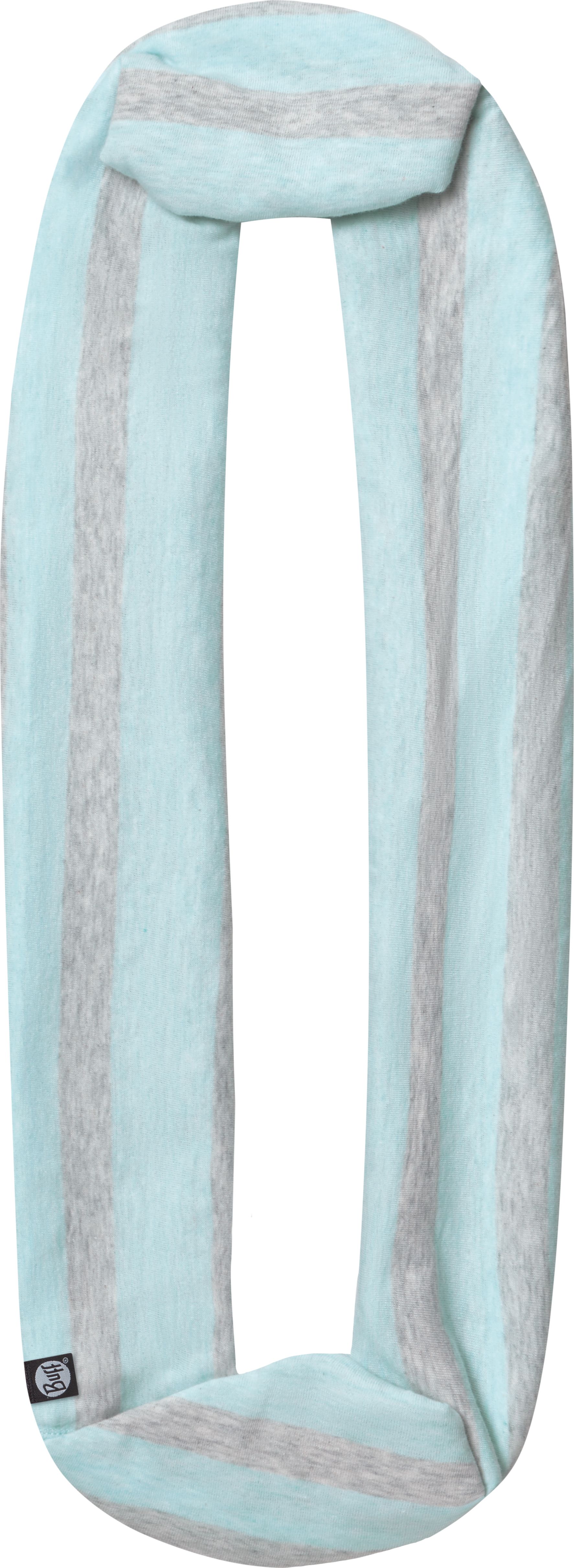 Шарф Buff Cotton Infinity Aqua Stripes, цвет: голубой. 115015.711.10.00. Размер универсальный