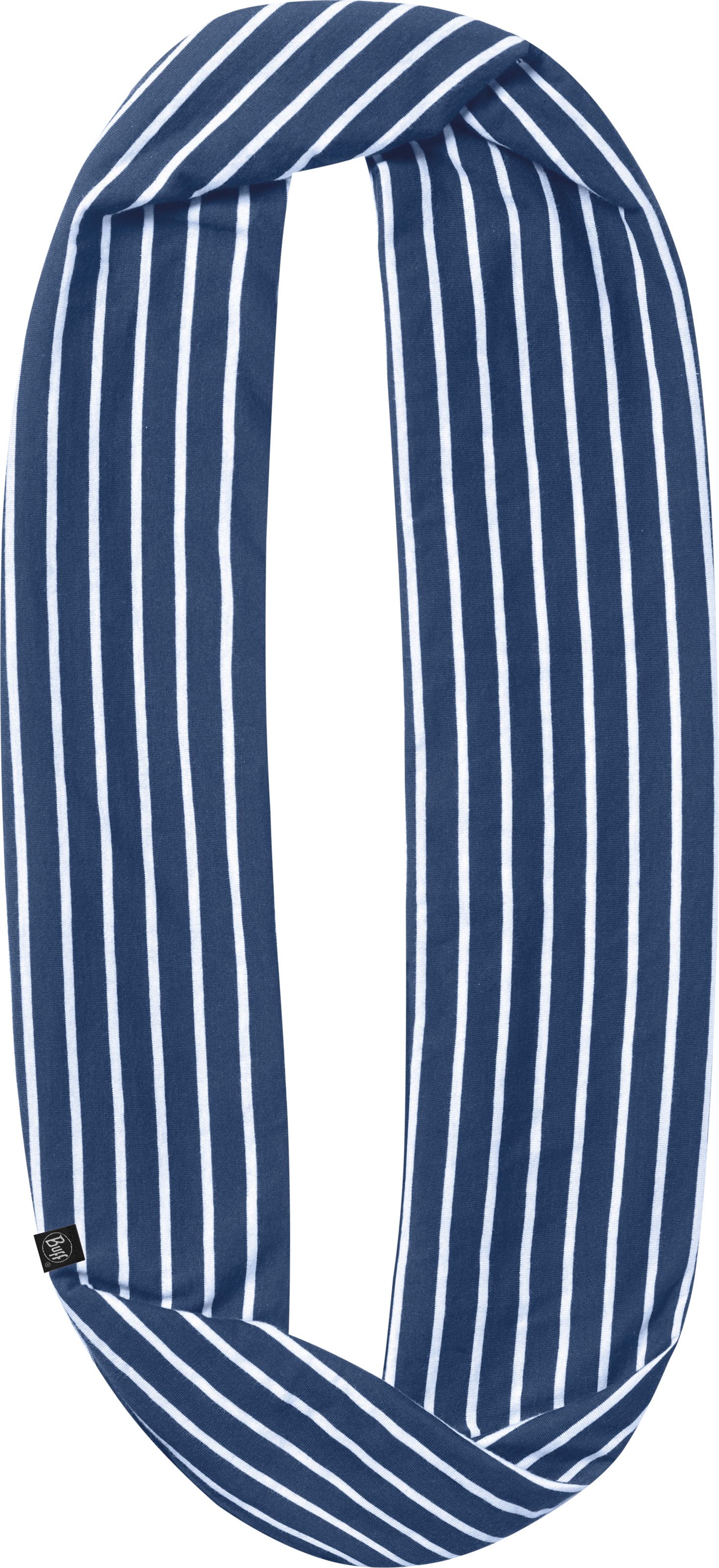 Шарф Buff Cotton Infinity Denim Stripes, цвет: деним. 115015.788.10.00. Размер универсальный