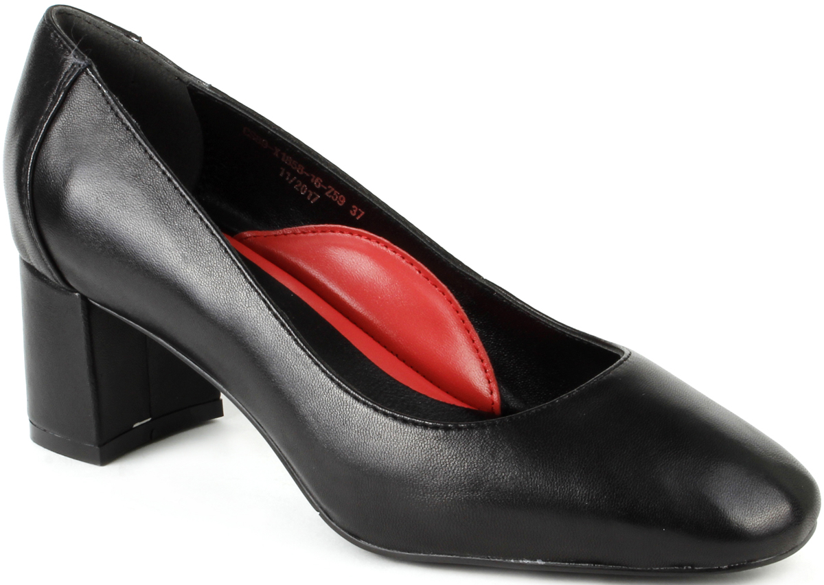 Туфли женские El Tempo, цвет: черный. CS89_X1858-16-Z59_BLACK. Размер 40