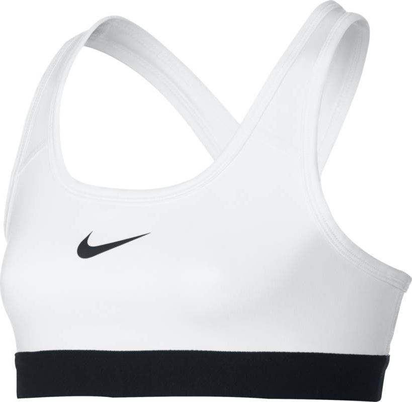 Топ для девочки Nike Pro, цвет: белый. 819727-100. Размер M (140/146)