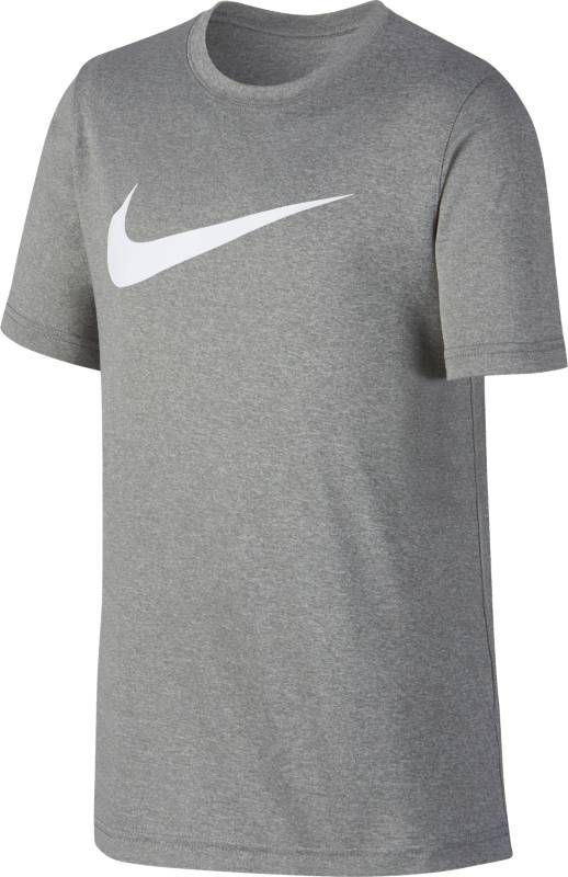 Футболка для мальчика Nike Dry, цвет: серый. 819838-063. Размер XS (122/128)