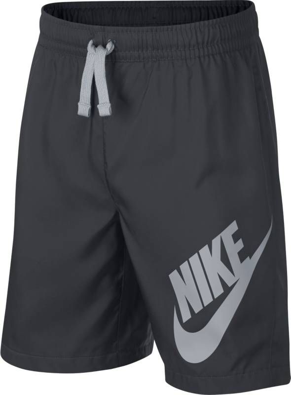 Шорты для мальчика Nike Sportswear, цвет: серый. 923360-060. Размер L (146/158)