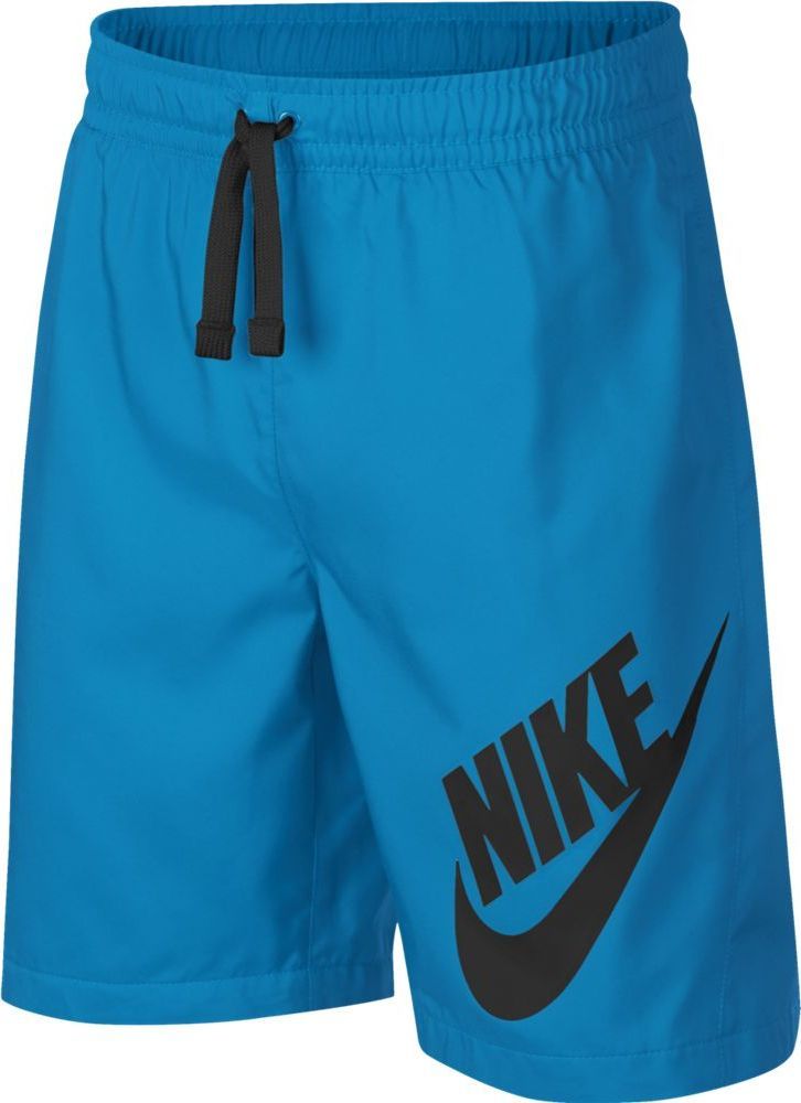 Шорты для мальчика Nike Sportswear, цвет: синий. 923360-482. Размер L (146/158)