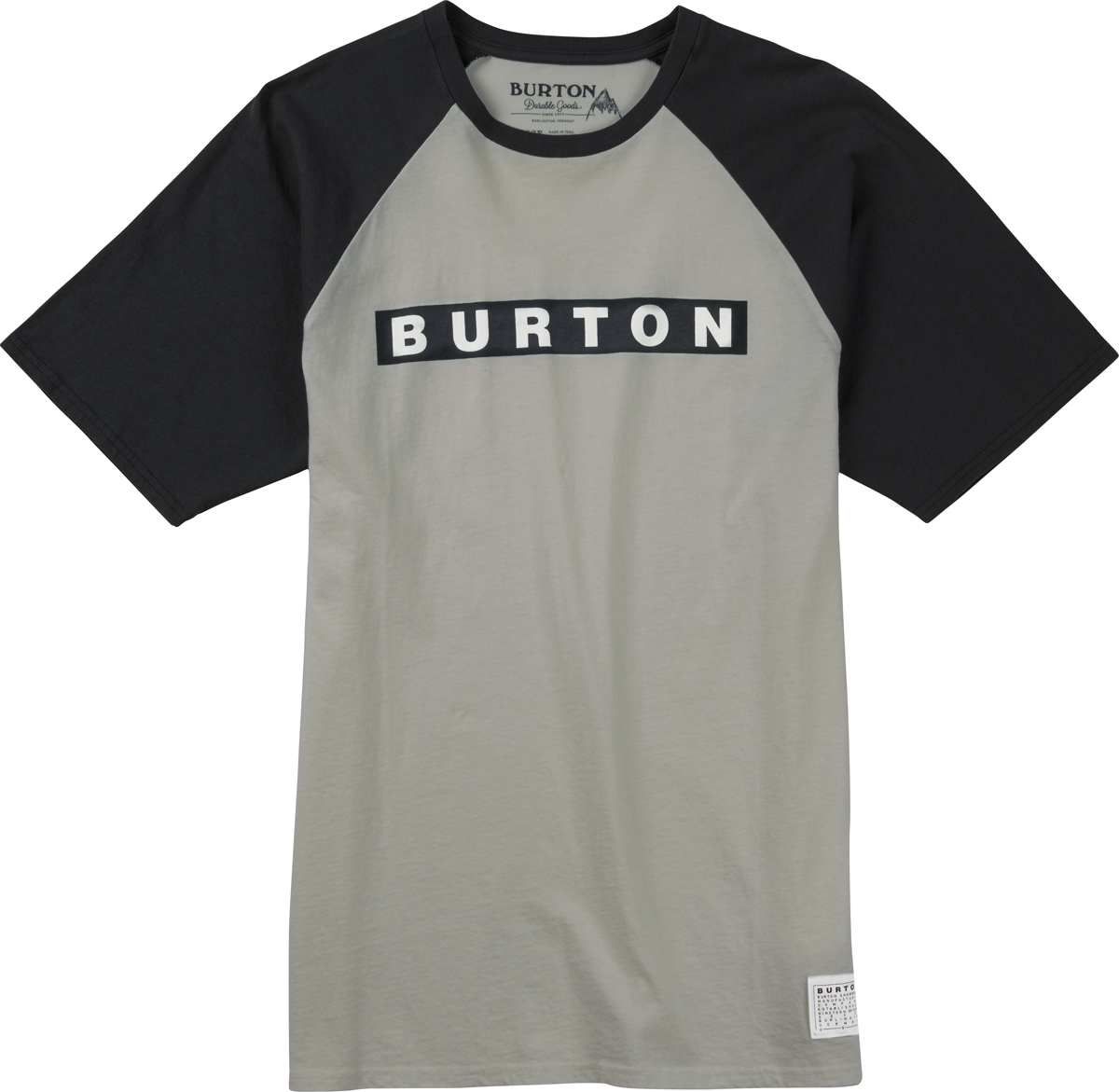 Футболка мужская Burton Mb Vault Ss, цвет: серый. 16837104020. Размер L (50)