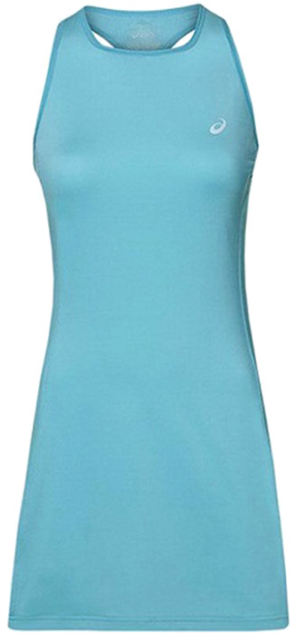 Платье Asics Dress, цвет: голубой. 154421-8099. Размер XS (42)