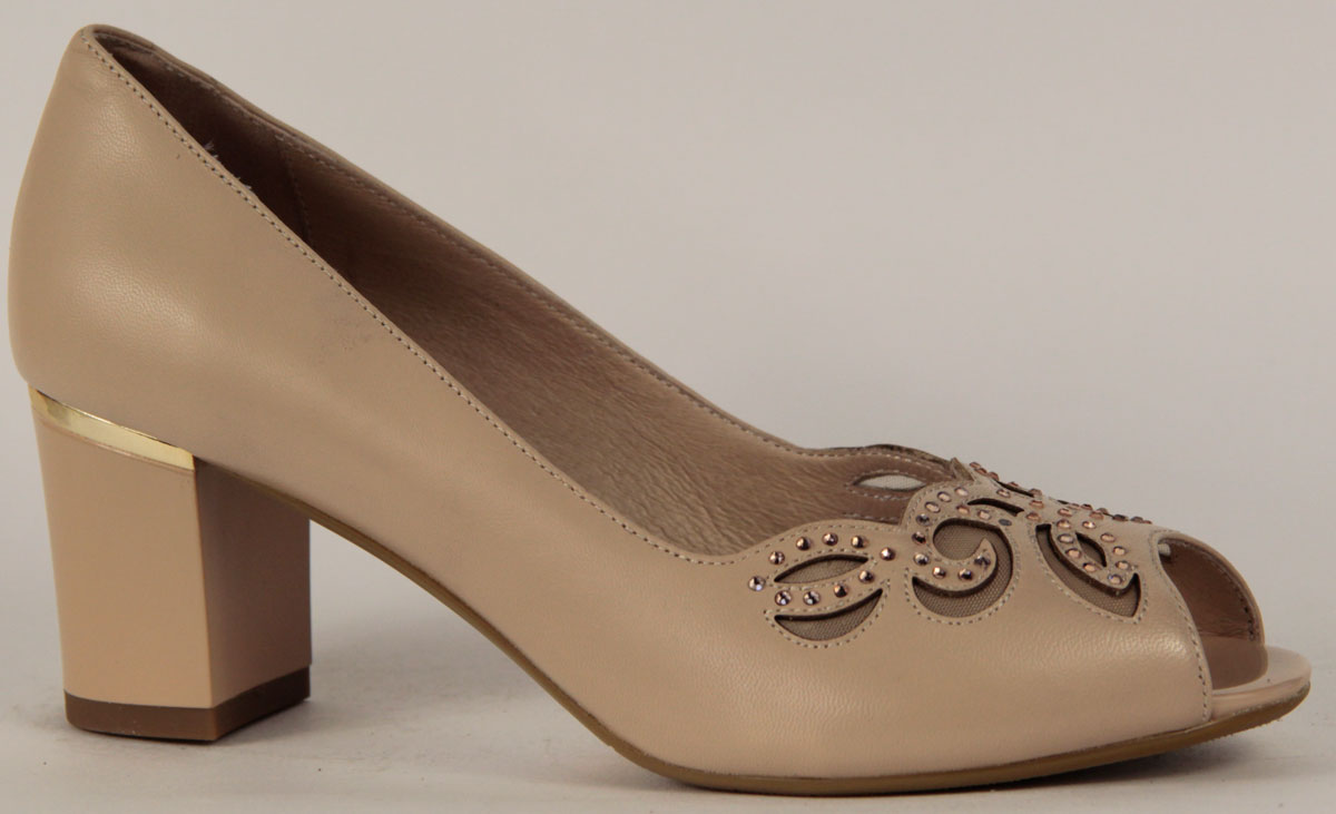 Туфли женские Sinta Gamma, цвет: бежевый. 259-V151-B620ZTVK. Размер 36