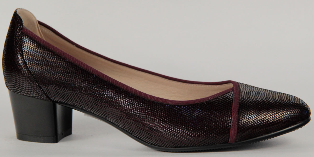 Туфли женские Sinta Gamma, цвет: бордовый. 1274C003-2938APY. Размер 39