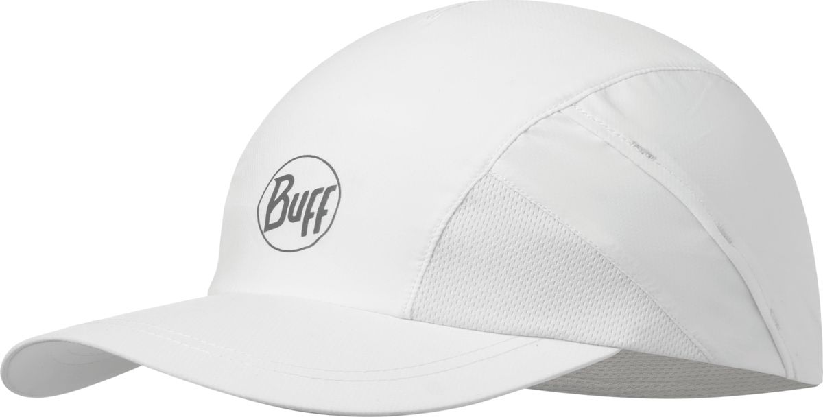 Кепка Buff Pro Run Cap R-Solid White, цвет: белый. 117226.000.10.00. Размер 58