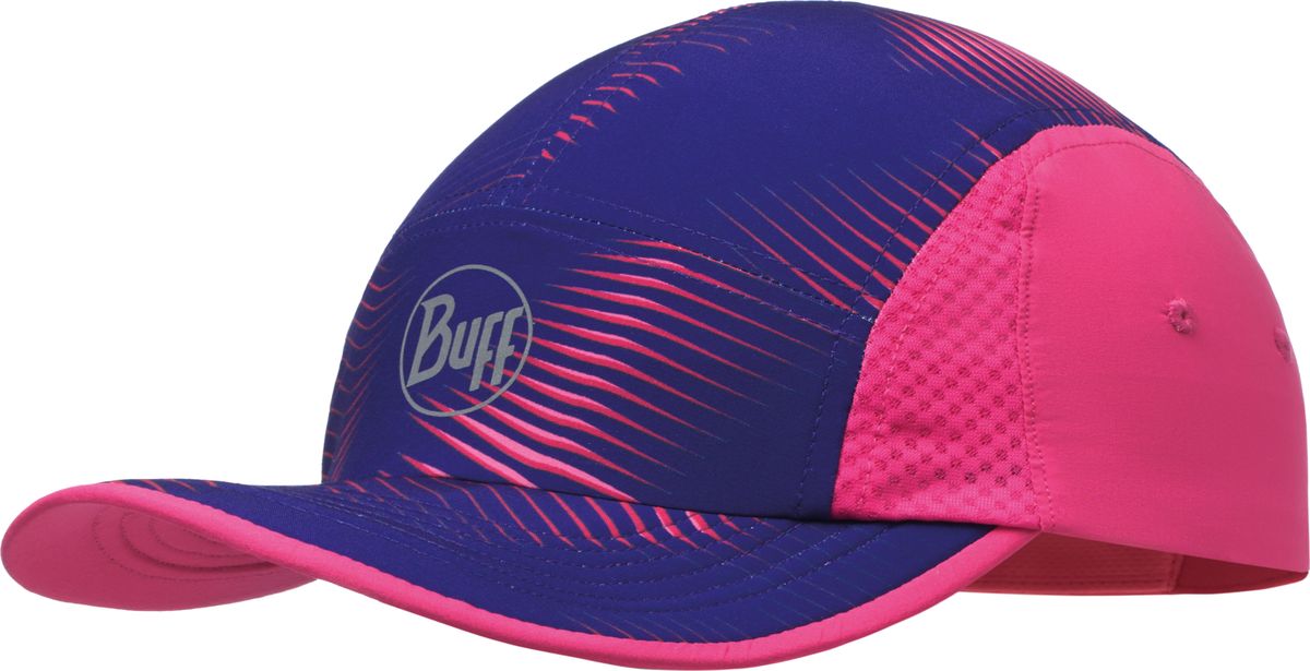 Кепка Buff Run Cap Optical Pink, цвет: розовый. 117192.538.10.00. Размер 58