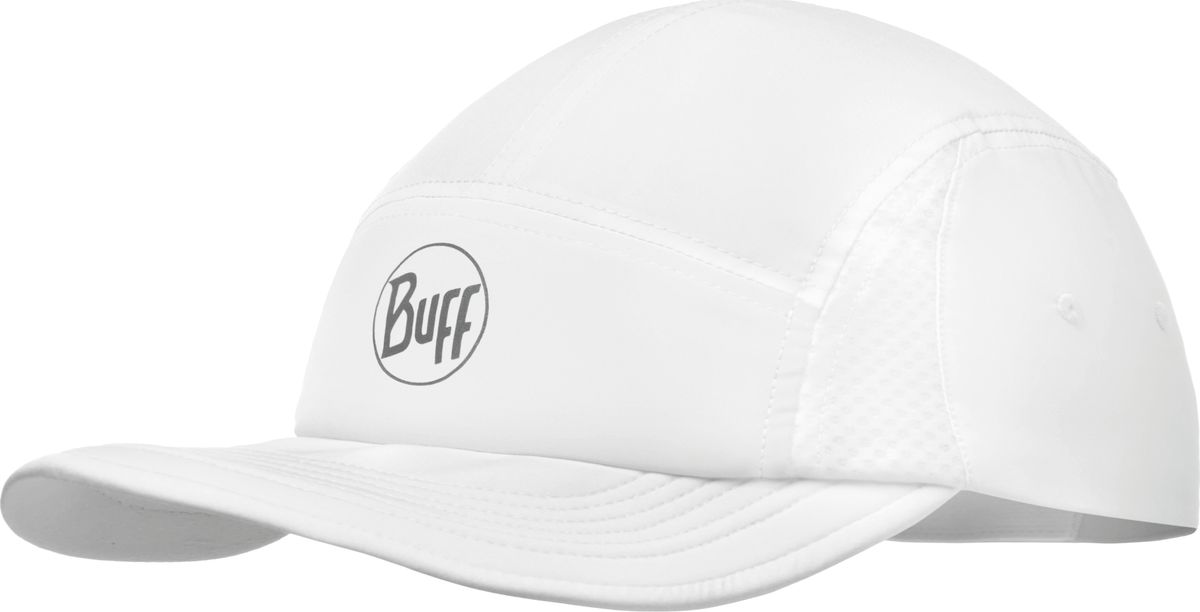 Кепка Buff Run Cap Solid White, цвет: белый. 117189.000.10.00. Размер 58