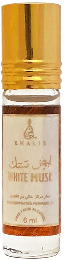 Khalis Rolline White Musk Духи, 6 мл духи sexy life духи musk pheromone man