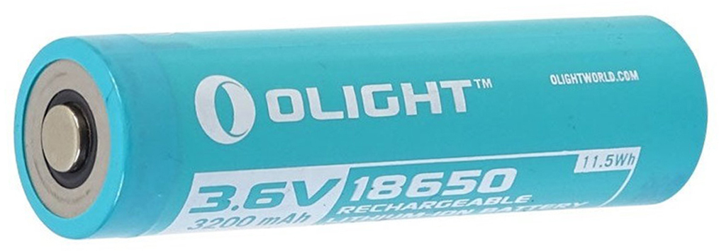 Аккумулятор для фонаря Olight ORB-186C32 18650, Li-ion, 3,7 В, 3200 mAh