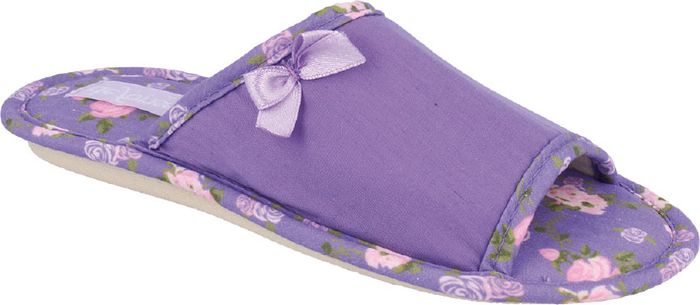 Тапочки для девочки de Fonseca, цвет: фиолетовый. BARI G304. Размер 29/30