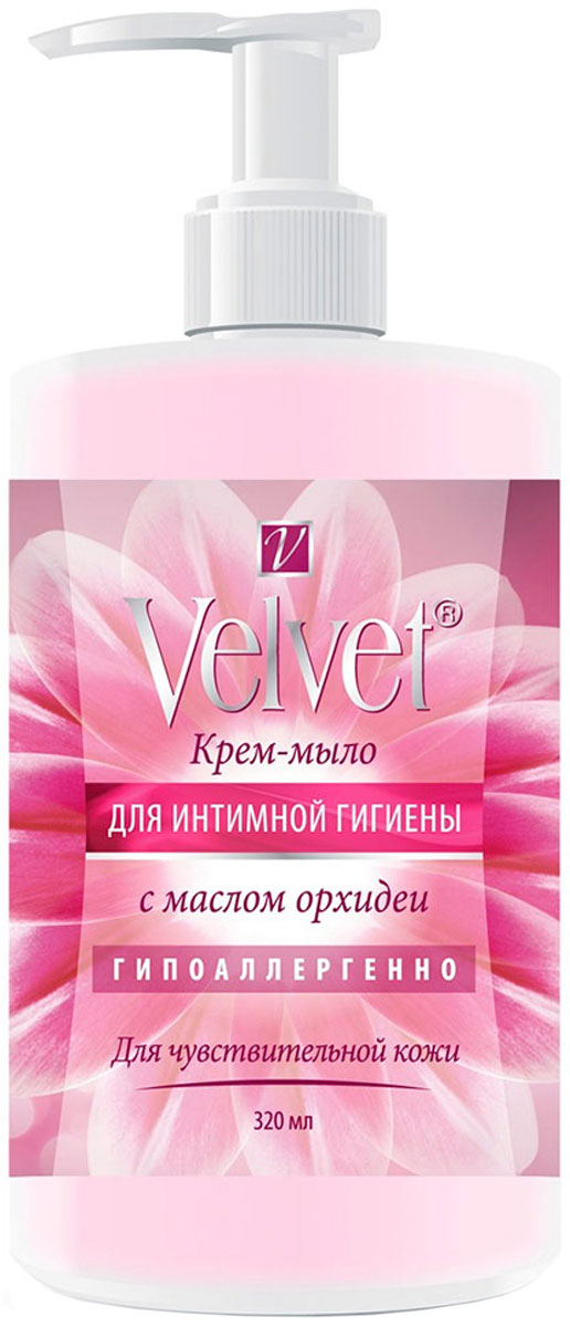 Velvet Крем-мыло для интимной гигиены с маслом орхидеи, 320 мл
