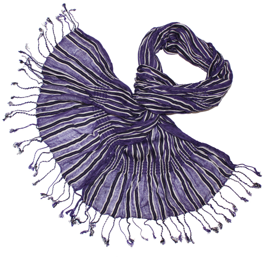Шарф женский Ethnica, цвет: фиолетовый. 047075н. Размер 50 x 170 см