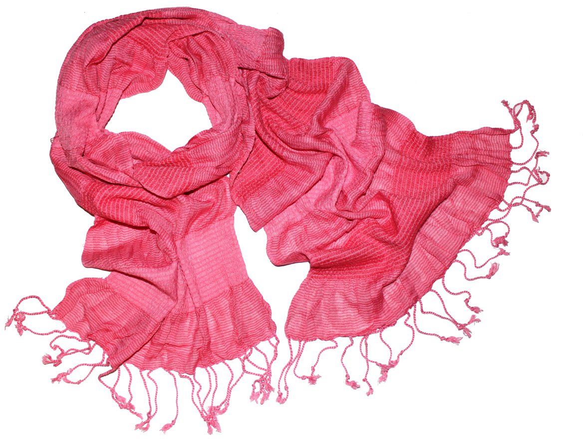 Шарф женский Ethnica, цвет: розовый, коралловый. 993075. Размер 50 х 170 см