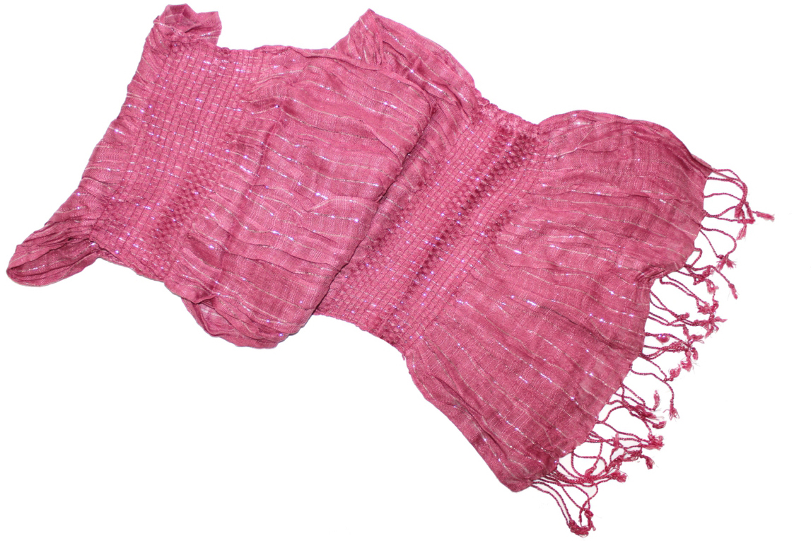 Шарф женский Ethnica, цвет: лилово-розовый. 193075н. Размер 50 x 170 см