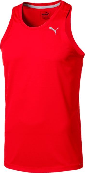 Майка мужская Puma Core-Run Singlet, цвет: красный. 51500712. Размер L (48/50)