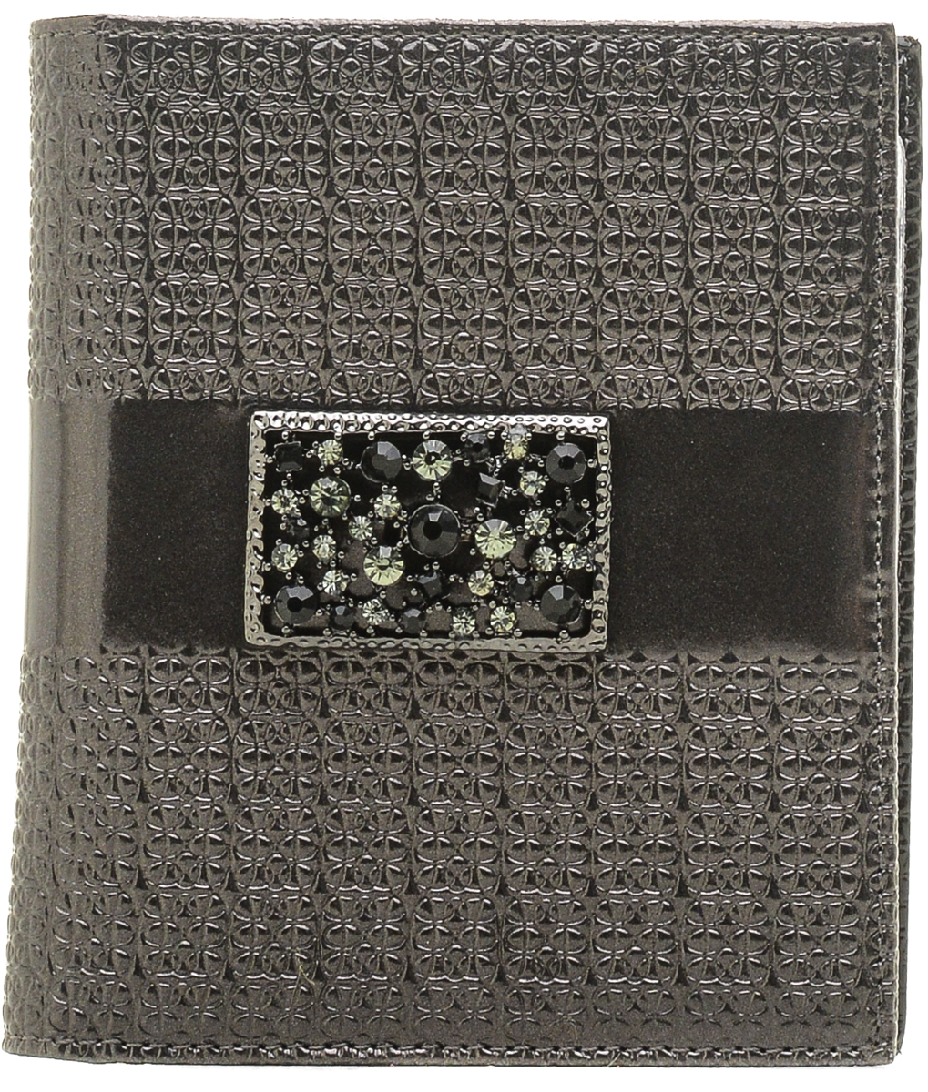 Футляр для кредитных карт женский Elisir Мирелла, цвет: темно-серый. EL-NK216-FW0028-000