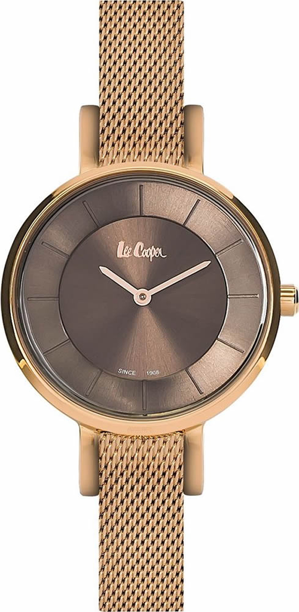Часы наручные женские Lee Cooper, цвет: коричневый. LC06373.440