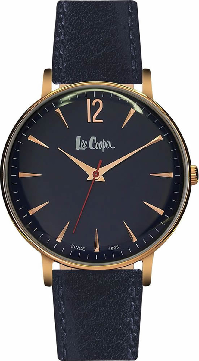 Часы наручные мужские Lee Cooper, цвет: черный. LC06379.499