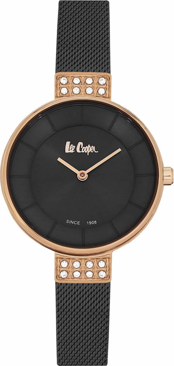Часы наручные женские Lee Cooper, цвет: черный. LC06394.450