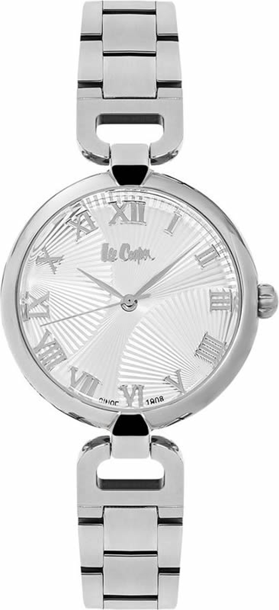 Часы наручные женские Lee Cooper, цвет: серебристый. LC06451.330