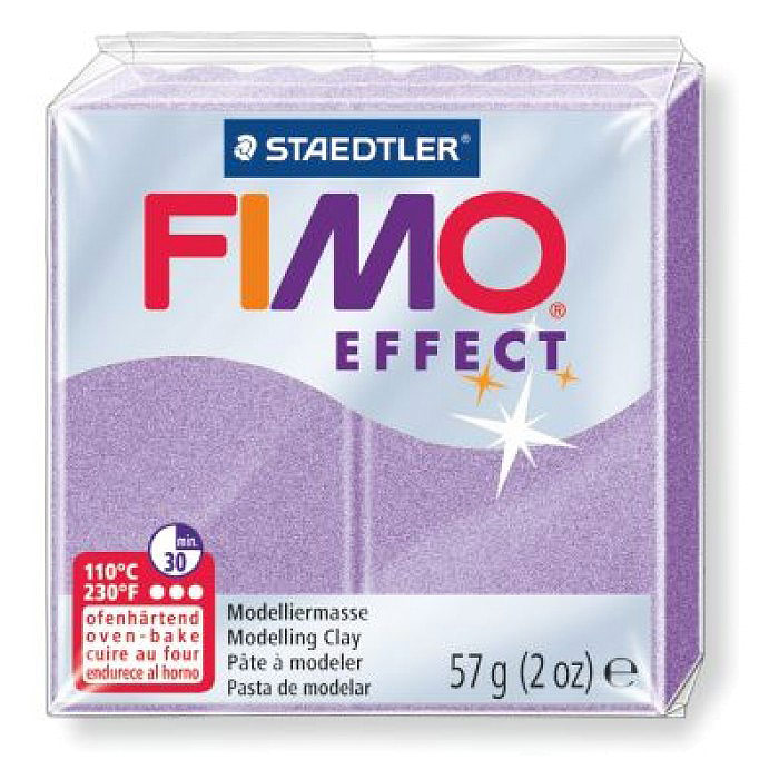 Fimo Глина полимерная Effect цвет перламутровый лиловый