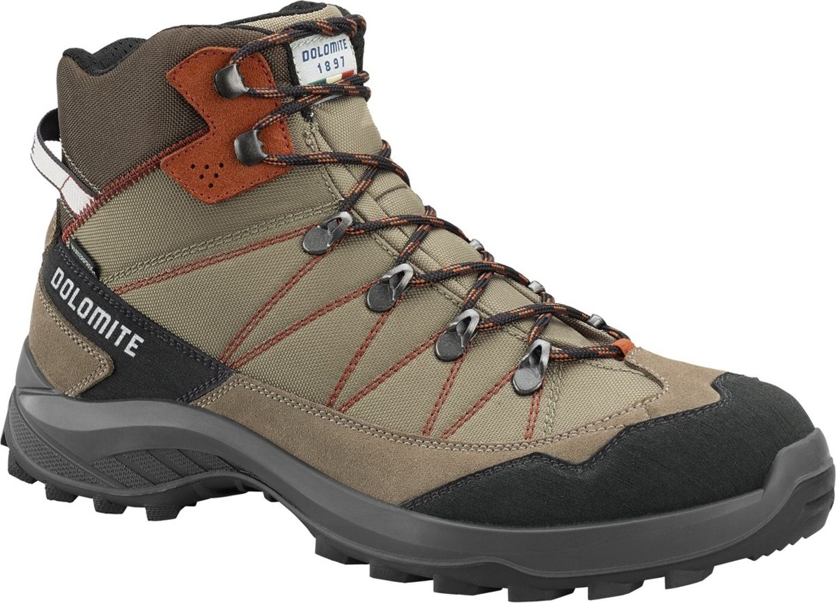 Ботинки для хайкинга мужские Dolomite Tovel Wp, цвет: темно-бежевый. 265779-0985. Размер 9 (42,5)