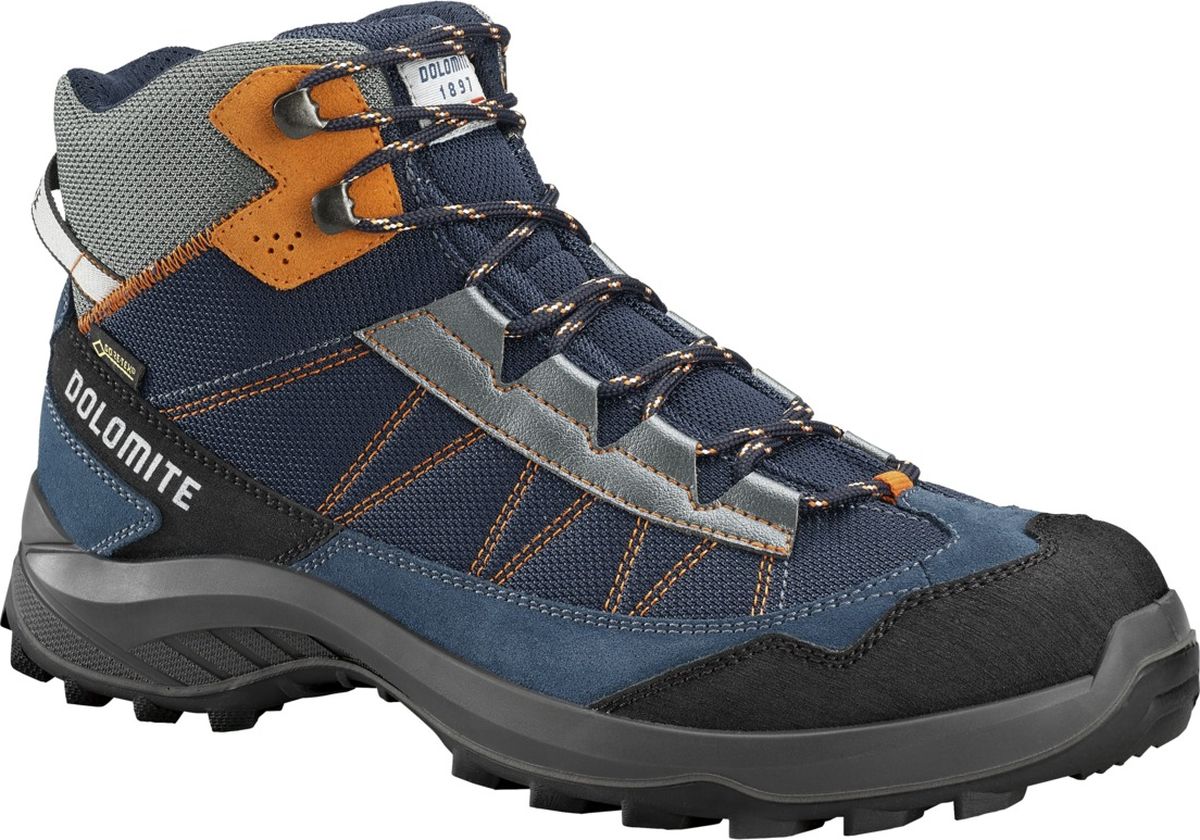 Ботинки для хайкинга мужские Dolomite Brez Gtx, цвет: темно-синий. 265777-0980. Размер 9 (42,5)