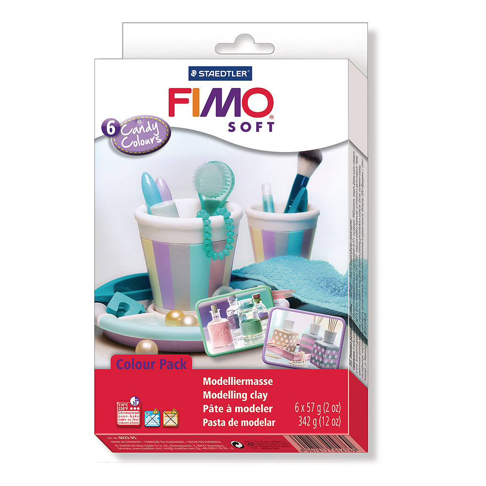 Fimo Soft Набор полимерной глины Конфетные цвета