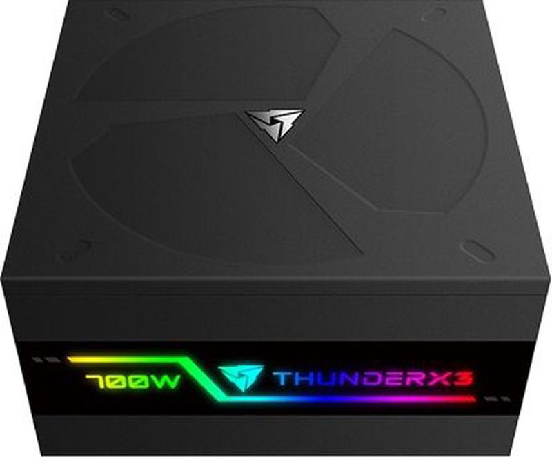 Блок питания компьютера ThunderX3 Plexus 700, Black