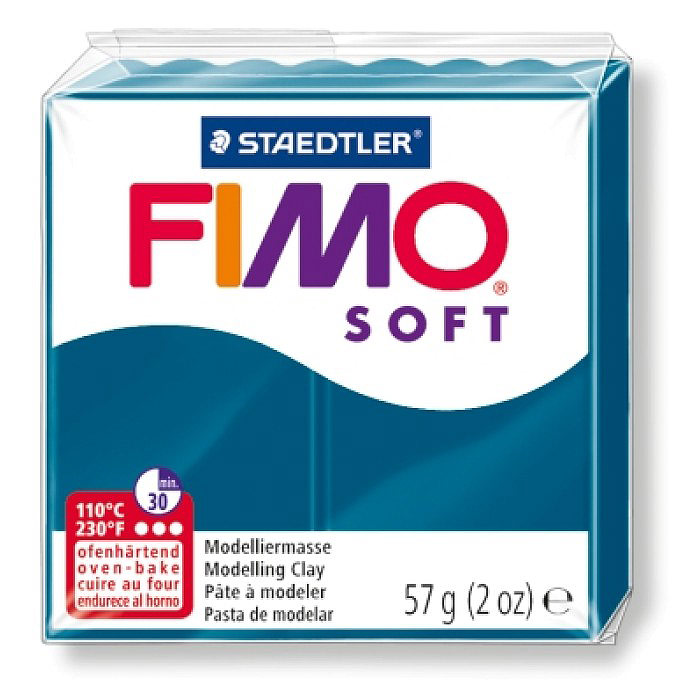 Fimo Soft Глина полимерная цвет синий
