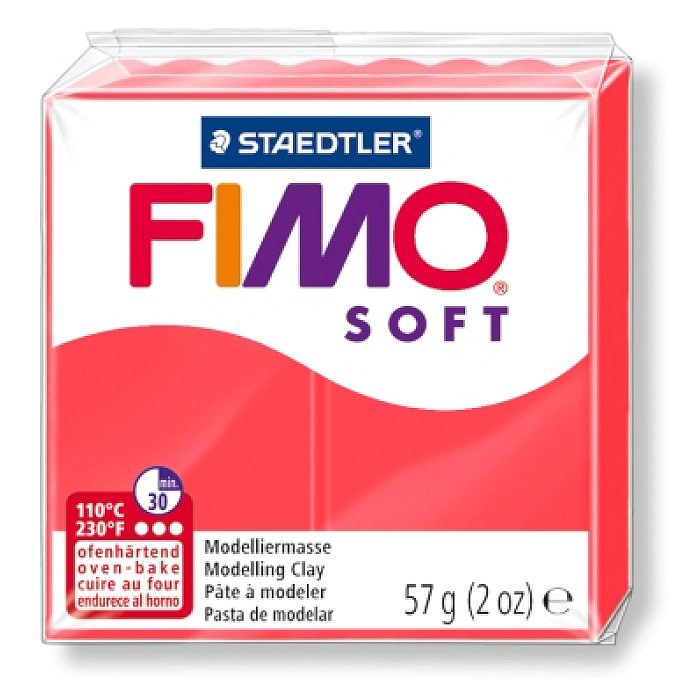 Fimo Soft Глина полимерная цвет фламинго