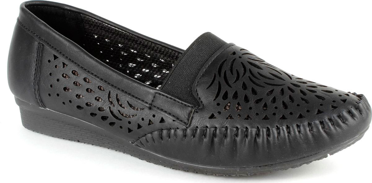 Туфли женские Spur, цвет: черный. SM3562_02_01_BLACK. Размер 40