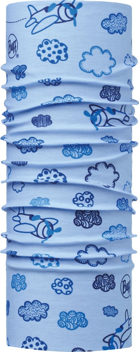 Бандана детская Buff Baby Original Buff Clouds Blue, цвет: голубой. 113403.707.10.00. Размер универсальный