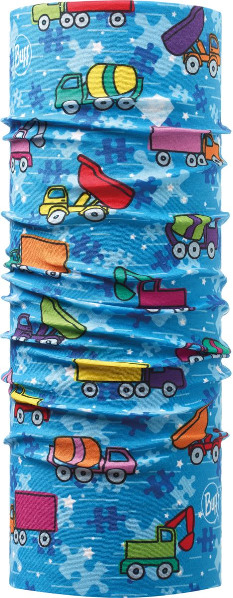 Бандана детская Buff Baby Original Buff Toy Truck, цвет: голубой. 111269.00. Размер универсальный