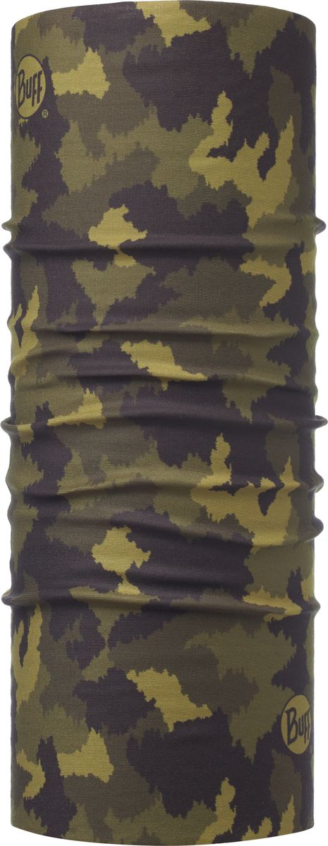 Бандана Buff Original Slim Fit Hunter Military, цвет: хаки. 115226.846.10.00. Размер универсальный