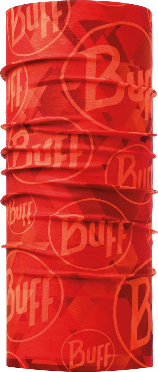 Бандана Buff Original Tip Logo Orange Fluor, цвет: оранжевый. 115190.211.10.00. Размер универсальный