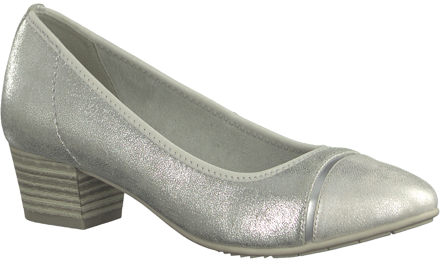 Туфли женские Jana, цвет: серебристый. 8-8-22300-20-941/220. Размер 39