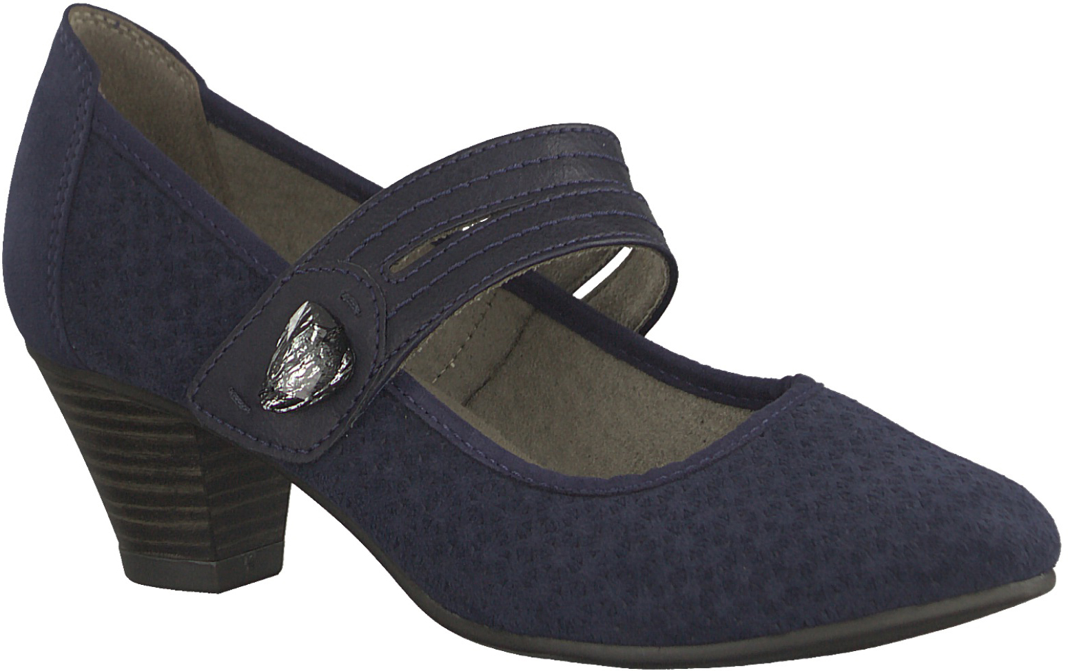 Туфли женские Jana, цвет: синий. 8-8-24331-20-805/221. Размер 40,5