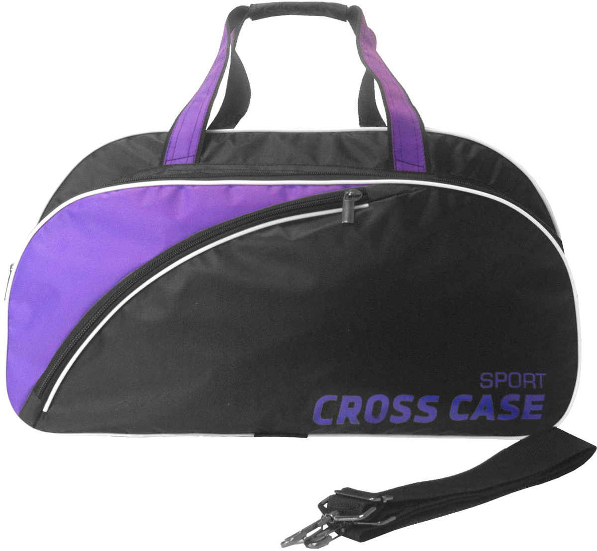 Сумка мужская Cross Case, цвет: черный, фиолетовый. CCS-1039-02