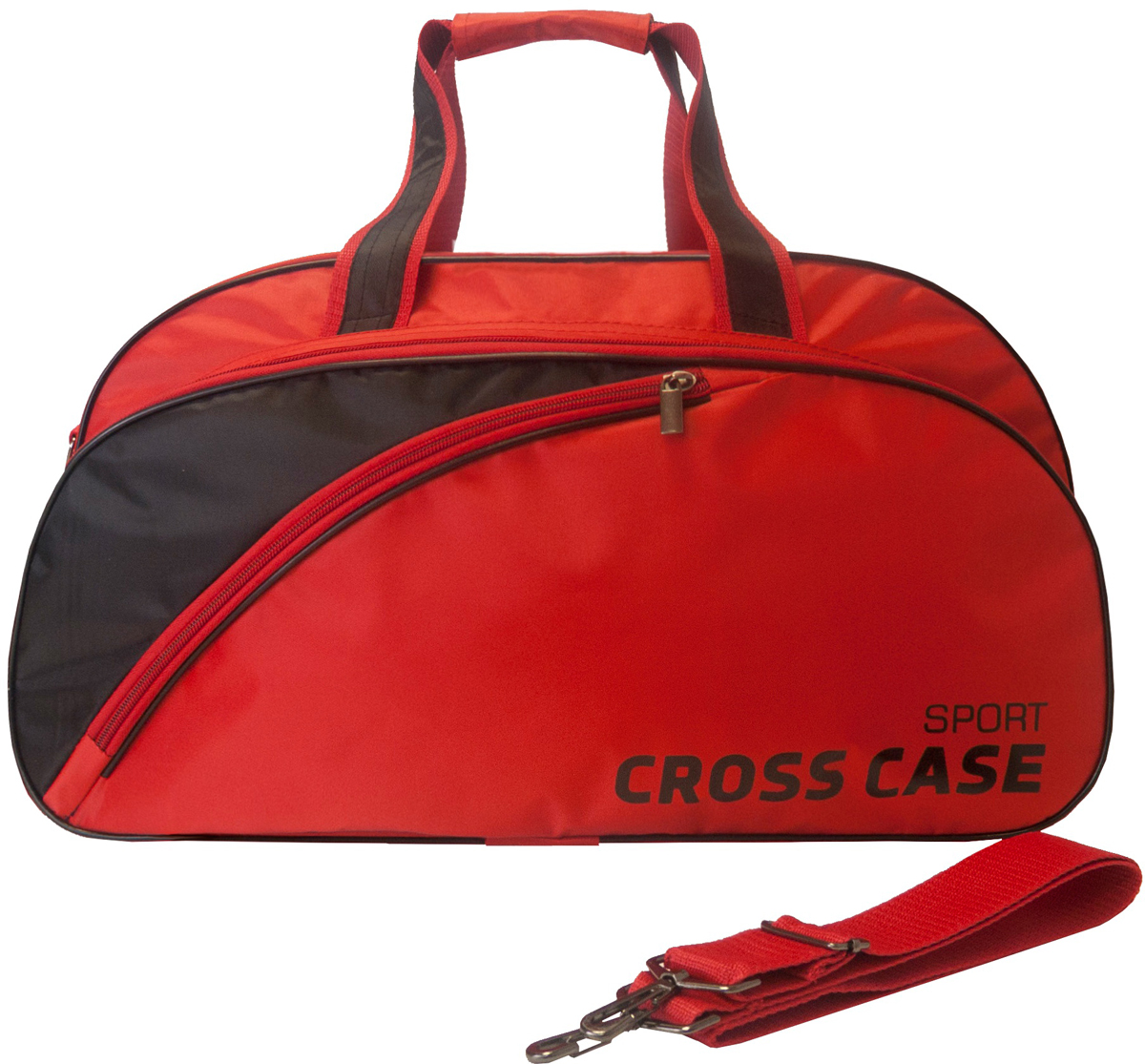 Сумка мужская Cross Case, цвет: красный, черный. CCS-1039-04