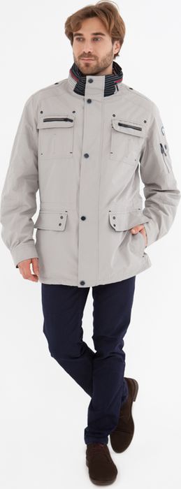 Куртка мужская Vizani, цвет: светло-серый. 10505W_B26. Размер 54