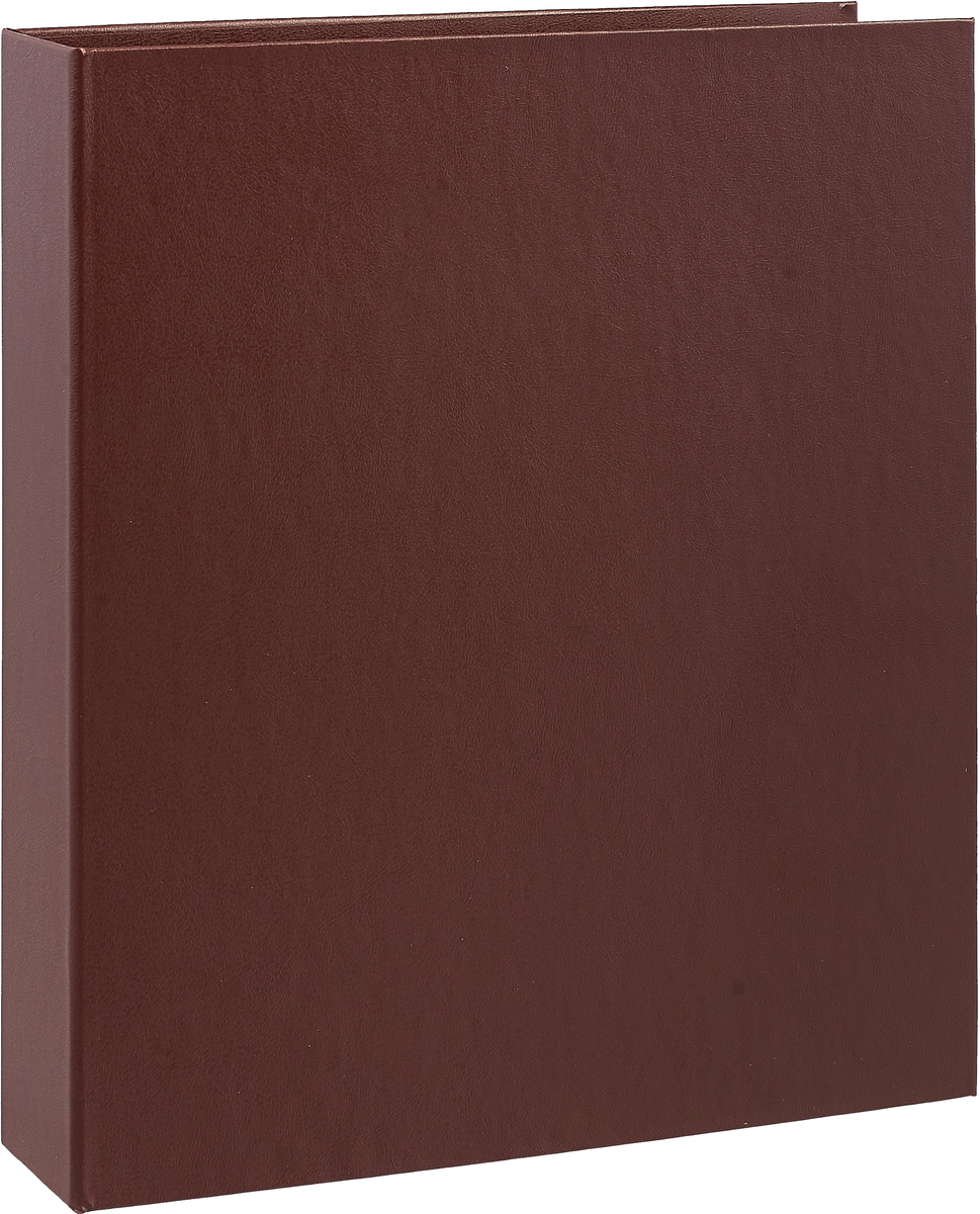 Альбом для значков, с листами на ткани, цвет: коричневый, 230 х 270 мм