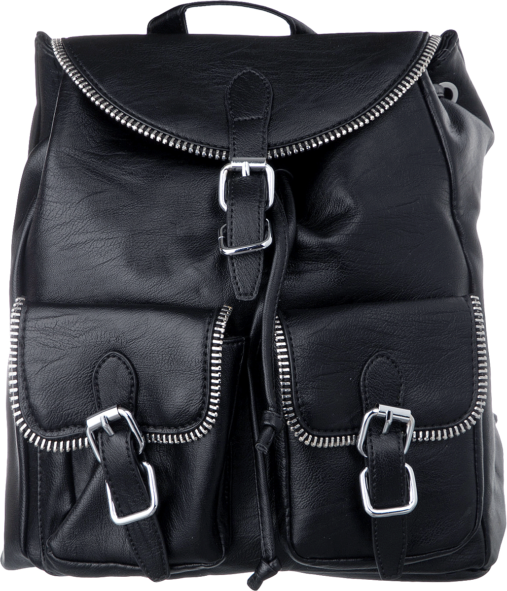 Рюкзак женский Vitacci, цвет: черный. BG04005-1