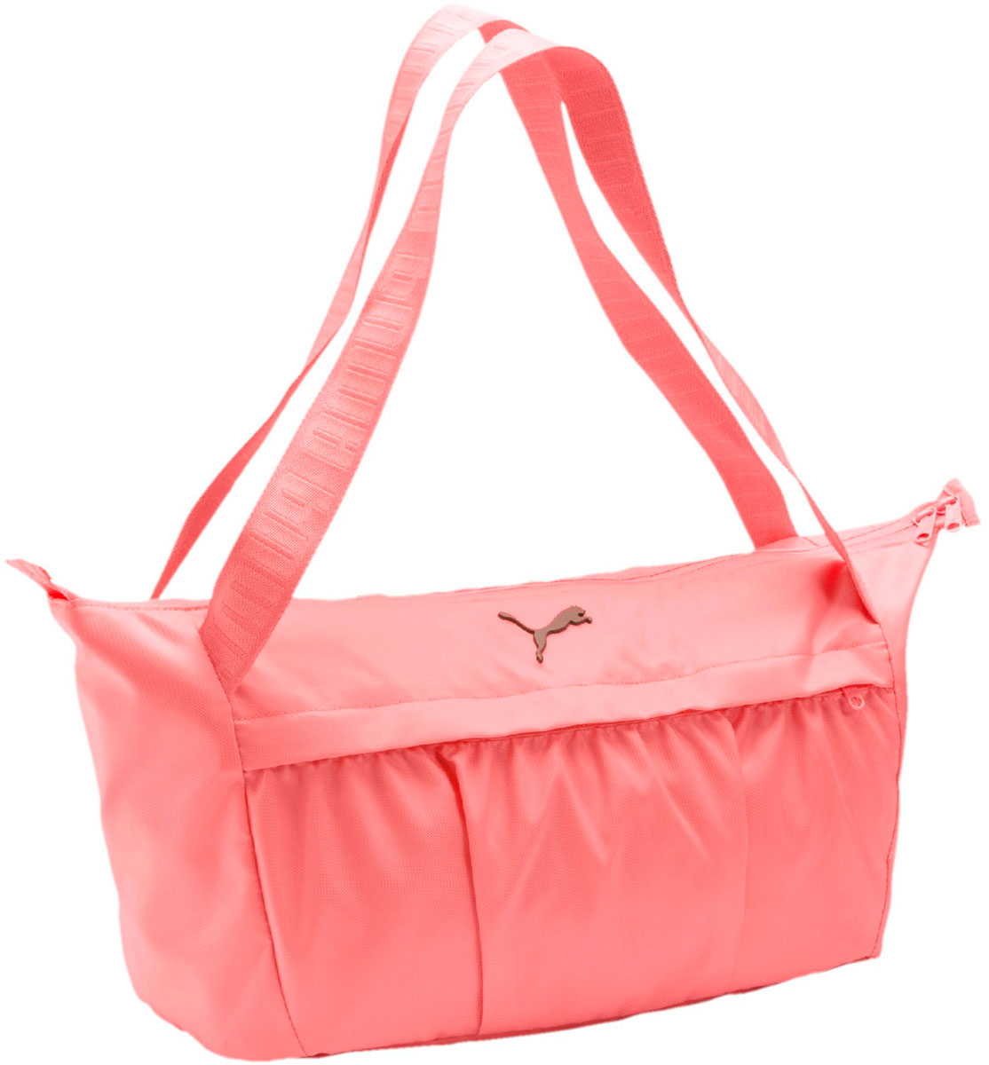 Сумка женская Puma AT Sports Bag, цвет: коралловый, 15 л. 07505102