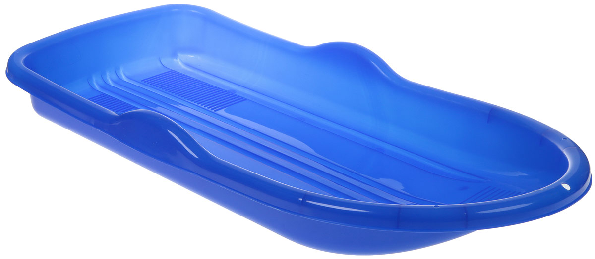 Игрушки Поволжья Санки-ледянка цвет синий 90,4 см х 44 см